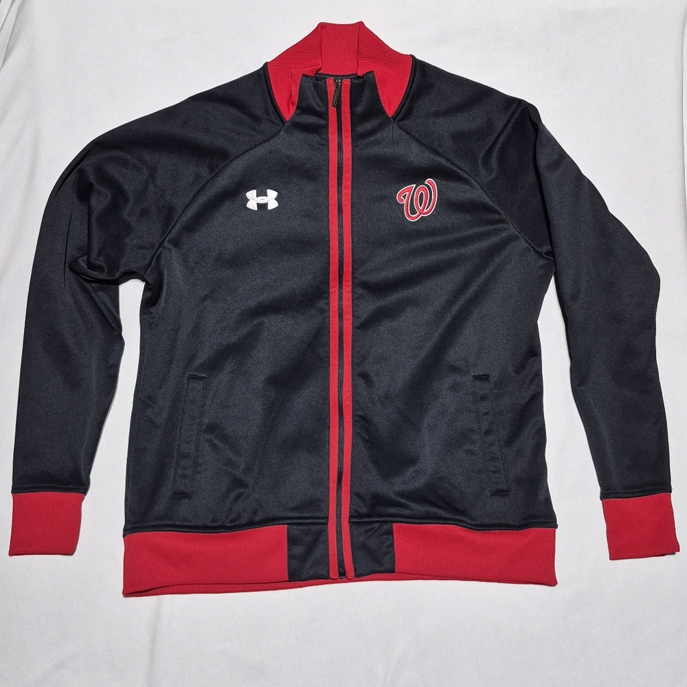 Washinton Nationals MLB 2XL Semi-fitted Zip Up Jacket